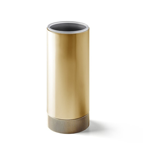 Стакан для зубных щеток 3SC Ribbon RB03AGD золото