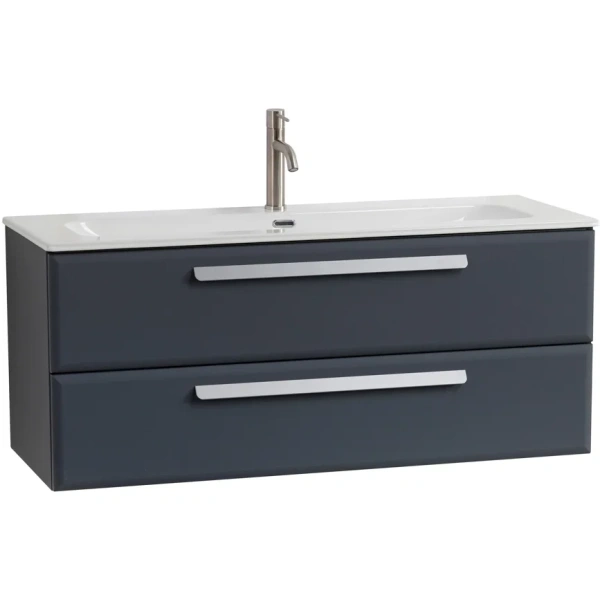 тумба под раковину cezares eco-cer-n 120 eco-cer-n-1200-2c-so-gr-p подвесная grafito без ручек