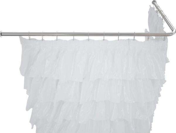 Карниз для ванны Aquanet 00165118 угловой Г-образный 180х80