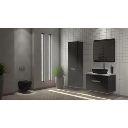 унитаз подвесной bewash bogen 88303270 с сиденьем микролифт, черный матовый унитаз подвесной bewash bogen 88303270 с сиденьем микролифт, черный матовый