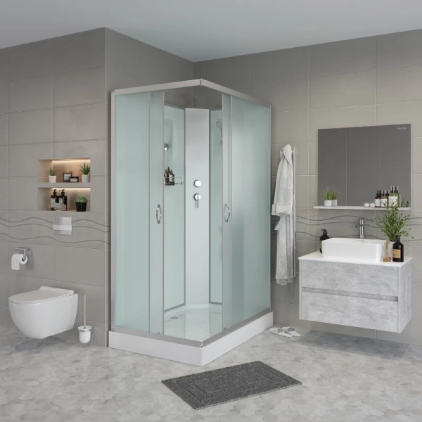 душевая кабина niagara classic 120х90 ng-43295-14qbk без гидромассажа