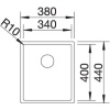 кухонная мойка blanco claron 340-u 521571