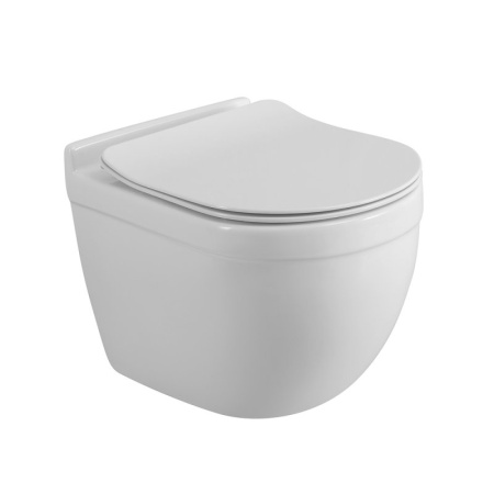 унитаз подвесной belbagno senso-tor bb017ch-tor, без сиденья, цвет белый