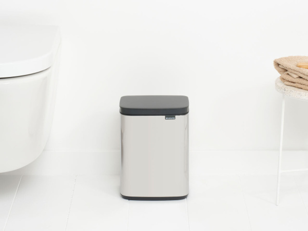Мусорное ведро Brabantia Bo 222788 4 л, полированная сталь