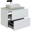тумба под раковину allen brau fantasy 80 1.11001.wm подвесная белая матовая