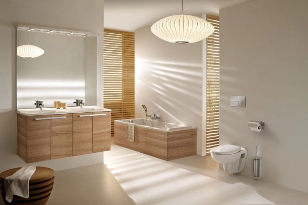 светильник jacob delafon struktura 60 eb1216-n18 белый глянец