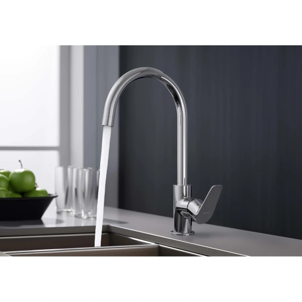 смеситель для кухни aquatek бетта aq1182cr хром