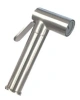 гигиенический душ paffoni tweet round zdup110st со смесителем, нержавеющая сталь