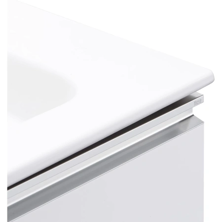 тумба белый глянец 58,5 см roca the gap a857397806