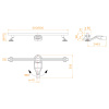 душевой трап rgw sdr-52gr