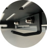 металлическая полка ravak slim s x07p649 черная