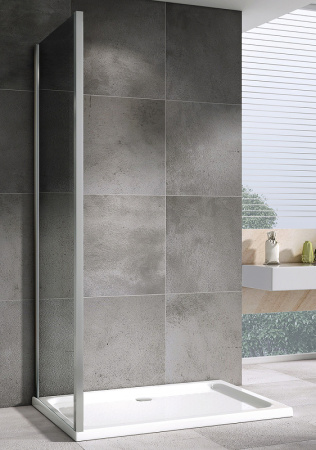 боковая стенка 90 см abber schwarzer diamant s90 прозрачное