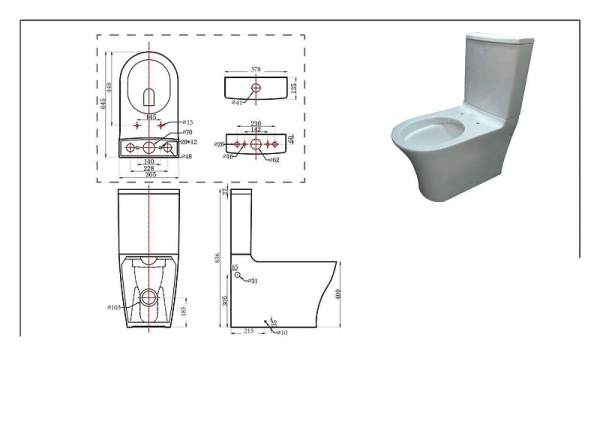 унитаз компакт bravat pura cx21214uw-p-eng без бачка и сиденьем микролифт унитаз компакт bravat pura cx21214uw-p-eng без бачка и сиденьем микролифт