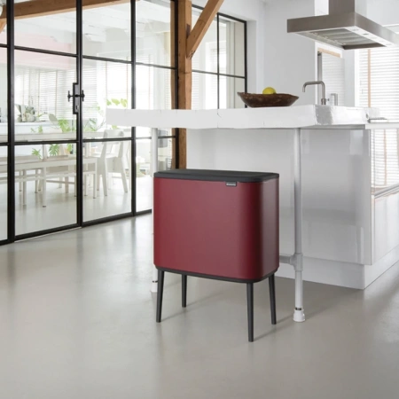 мусорное ведро 3x11л brabantia touch bin bo 316326