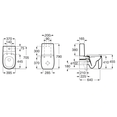 бачок для унитаза roca beyond 3410b1660 бачок для унитаза roca beyond 3410b1660