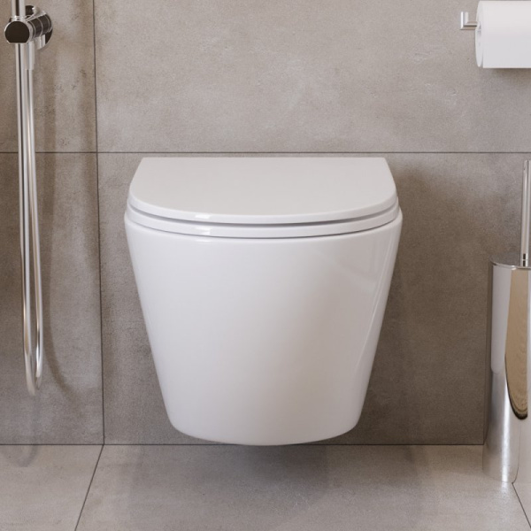унитаз belbagno uno bb3105chr/sc подвесной, с сиденьем микролифт, цвет белый