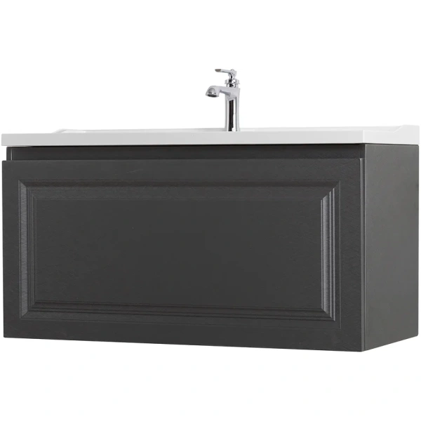 тумба под раковину cezares giubileo 100 giubileo-n-100-1c-so-tit-p подвесная титан