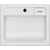 раковина am.pm x-joy m85awcc0602wg над стиральной машиной, 60x50.5 см, белая