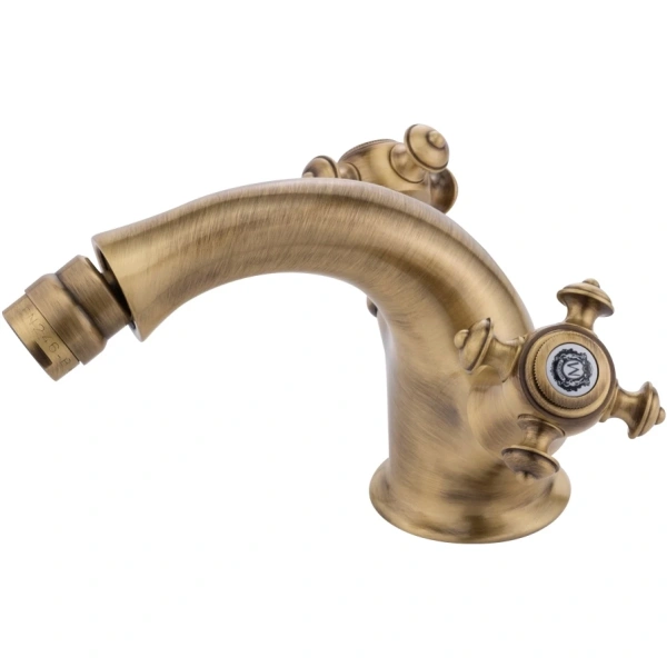смеситель migliore prestige 31603 для биде, с донным клапаном, бронза