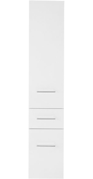 шкаф пенал aquanet порто 35 l 201374 подвесной белый