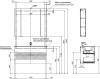 тумба под раковину aquanet алвита new 00277518 2 ящика, 100x45.2 см, белый матовый