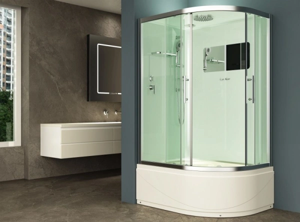 душевая кабина esbano est-129crb 120x90 l eskb129crbl без гидромассажа