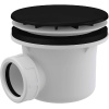 Сифон для поддона Alcaplast A49BLACK черный матовый