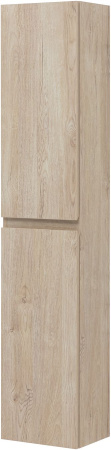 шкаф-пенал aquanet нота new 00334201 30 дуб светлый