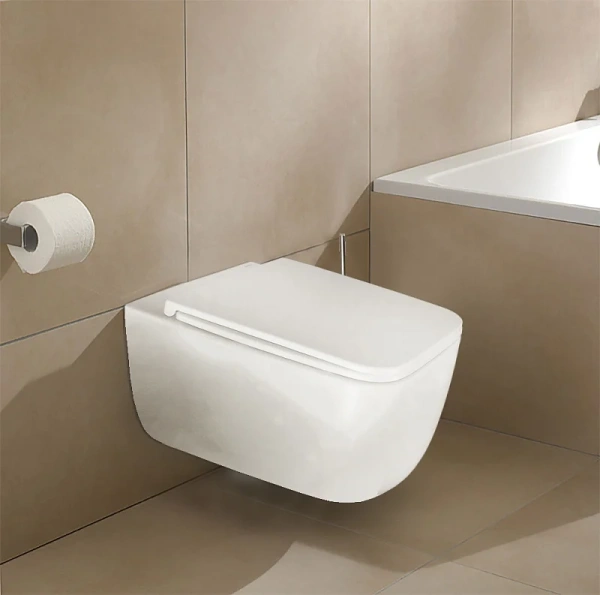 унитаз azario flavia az-0076-uq1 подвесной, безободковый, с сиденьем микролифт, слив "торнадо", 51.5x36x36 см, белый