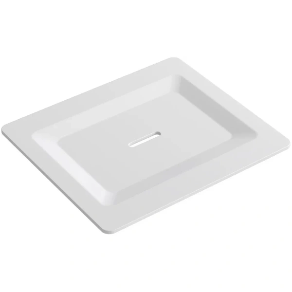 Мыльница Boheme Space 10966-W-SOAP установка на полку, белый матовый