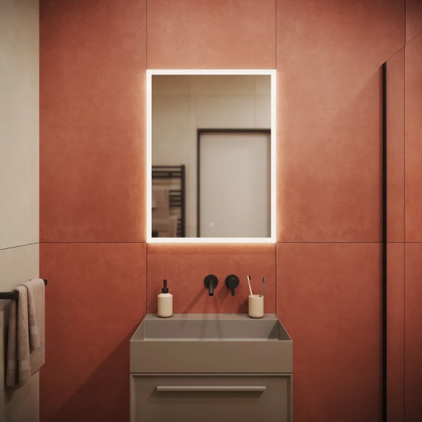 зеркало sancos palace 60 с подсветкой