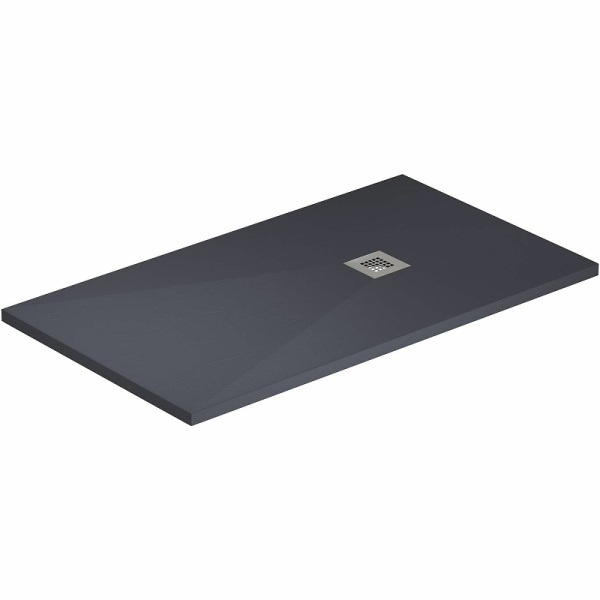 поддон для душевой кабинки из искусственного камня allen brau priority 140x90 8.31009-am антрацит