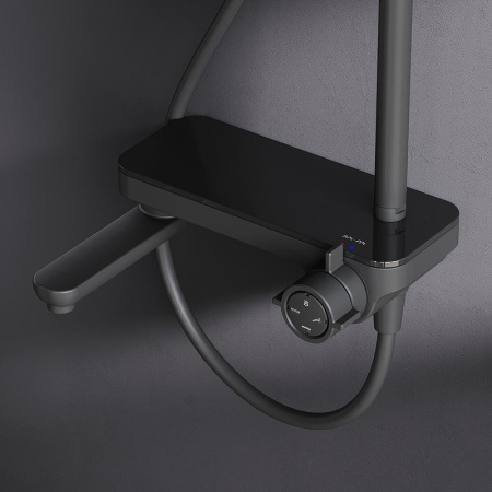 душевая стойка am.pm like f0780722 черная