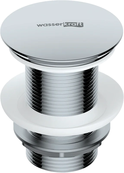 Донный клапан WasserKRAFT A244 клик клак, хром