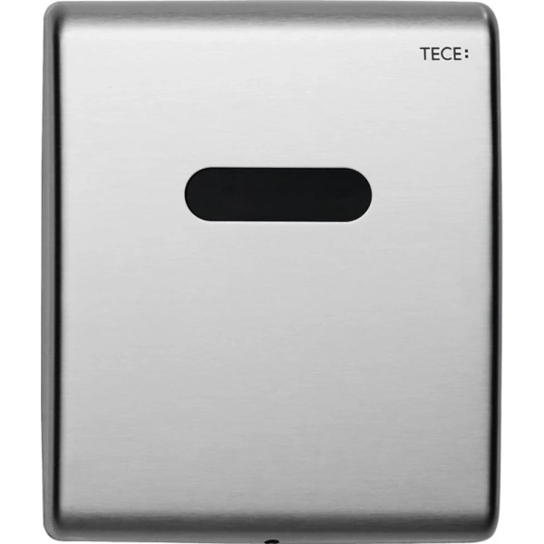 кнопка для инсталяции tece planus urinal 6 v-batterie 9242350 сатин, нержавеющая сталь