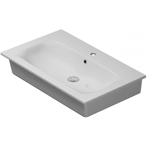 раковина полувстраиваемая am.pm spirit 2.0 m70awcc0802wg, 80 см