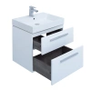 тумба под раковину aquanet nova 60 белый (2 ящика), 00242279