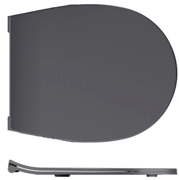 унитаз приставной allen brau reality 4.32004.an антрацит