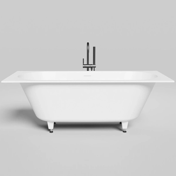 встраиваемая ванна salini ornella axis kit 170 104723m s-sense, цвет: белый матовый