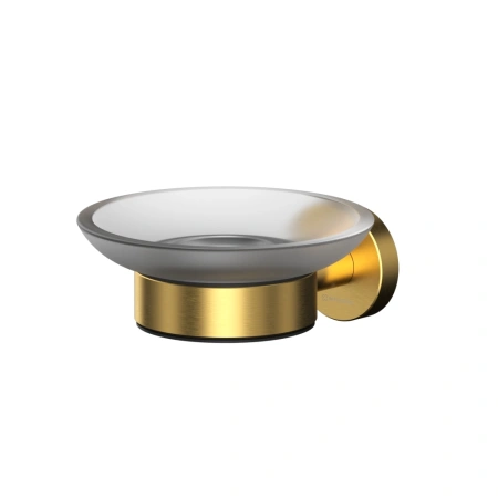 Мыльница Whitecross Ergo ER2220GLB настенная, брашированное золото