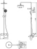 душевая стойка bravat waterfall f639114c-a2-rus