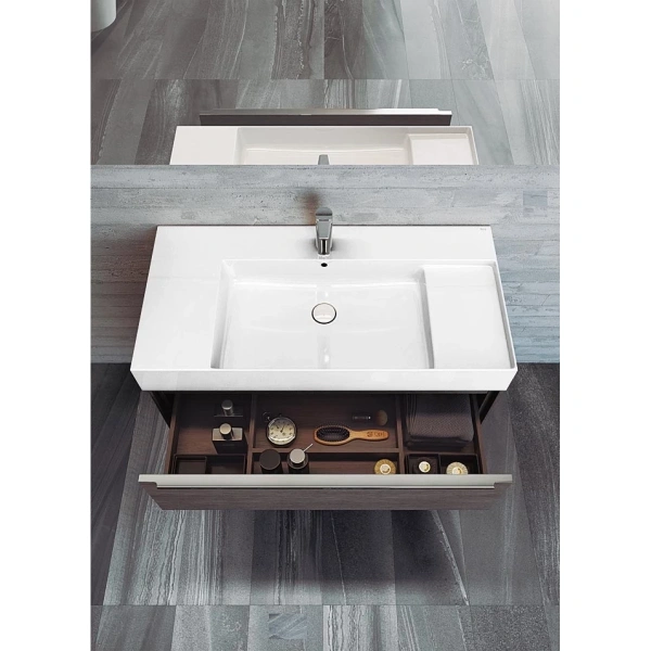 раковина 100x49 см roca inspira 32752a000