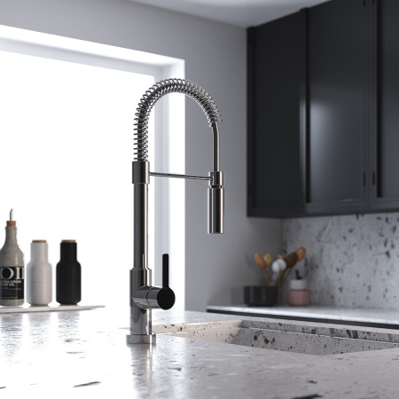 смеситель для кухни paini arena 92cr557llpekm цвет хром