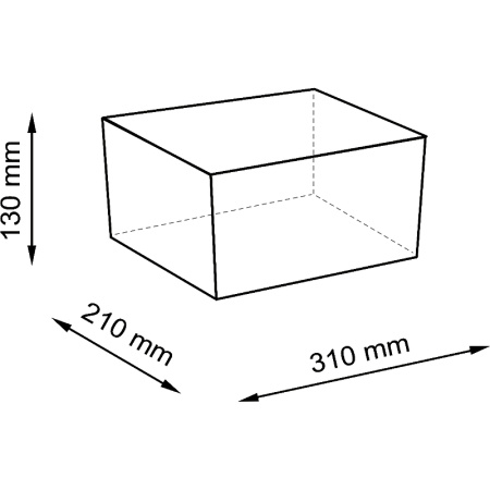 корзина для аксессуаров wasserkraft wiese wb-840-s цвет цвет серый