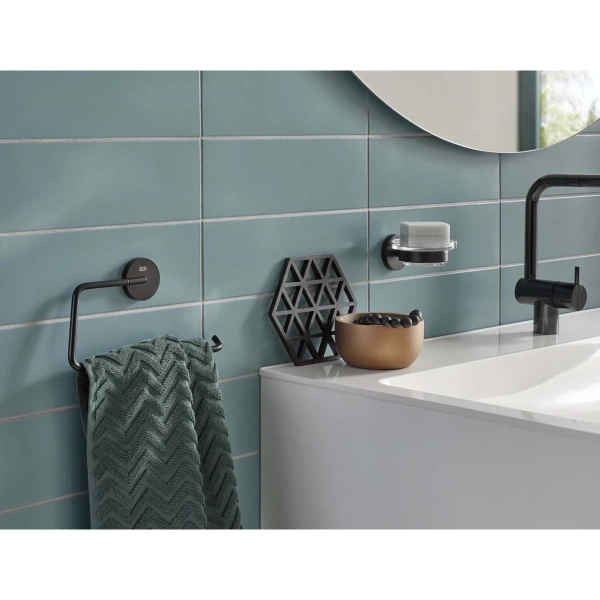 Мыльница Emco Round 4330 133 00 черная