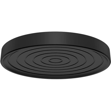 Верхний душ AQUAme AQM8603MB 300 мм, черный матовый