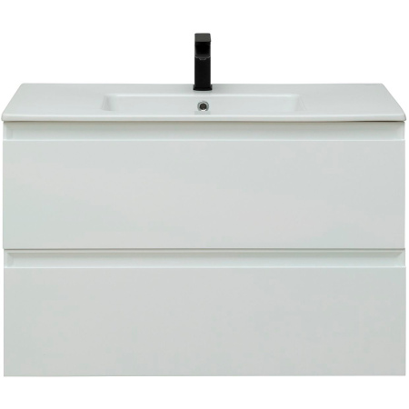 тумба под раковину allen brau eclipse 100 1.e1003.wm подвесная белая матовая