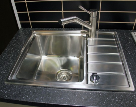 кухонная мойка seaman eco roma smr-6150a с клапан-автоматом