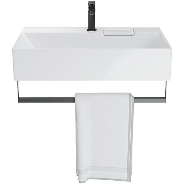 раковина kerama marazzi logica 70 lo.wb.70.1 белая глянцевая