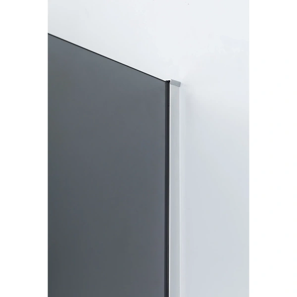 душевой уголок 80-90x99,5 см см cezares slider-ah-1-100-80/90-grigio-cr графитовое